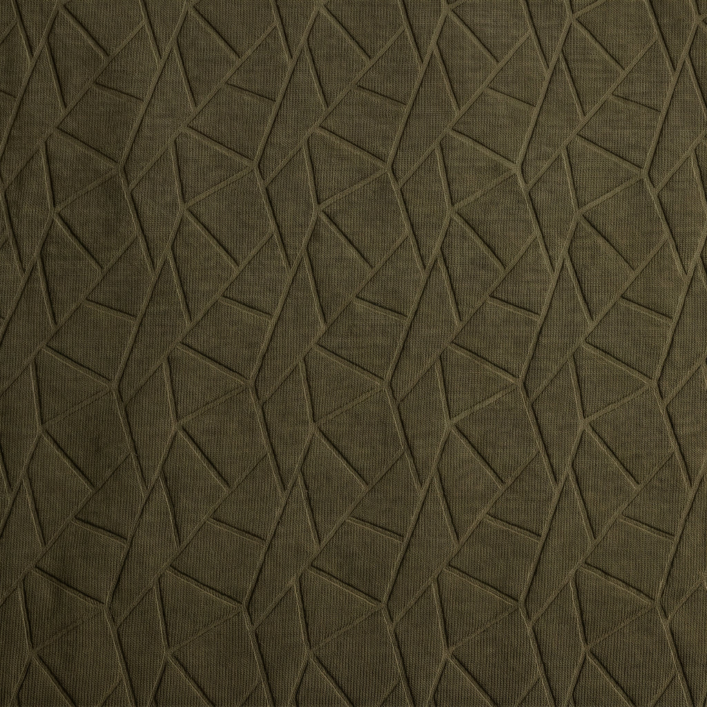 Geometric Tee Olive
