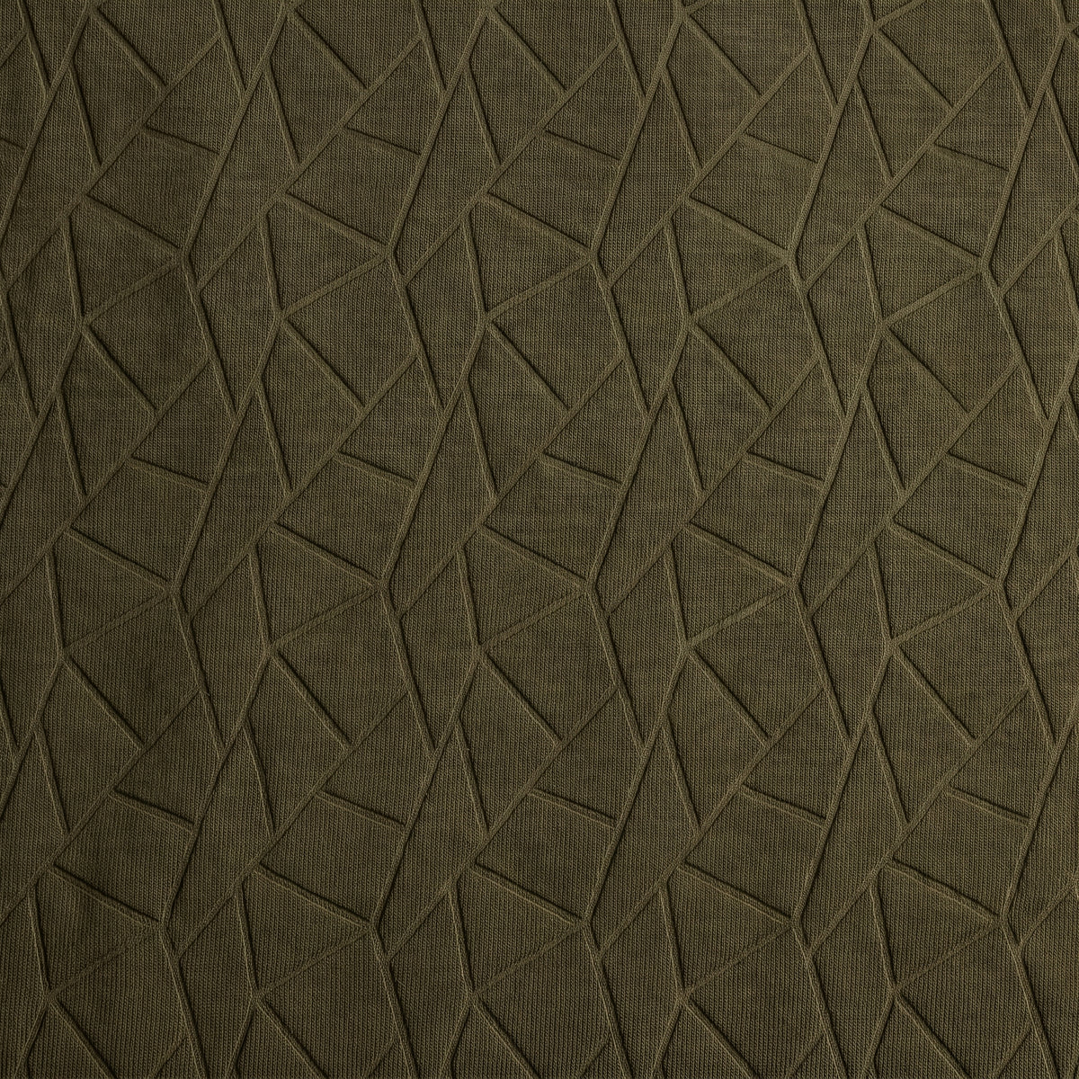 Geometric Tee Olive