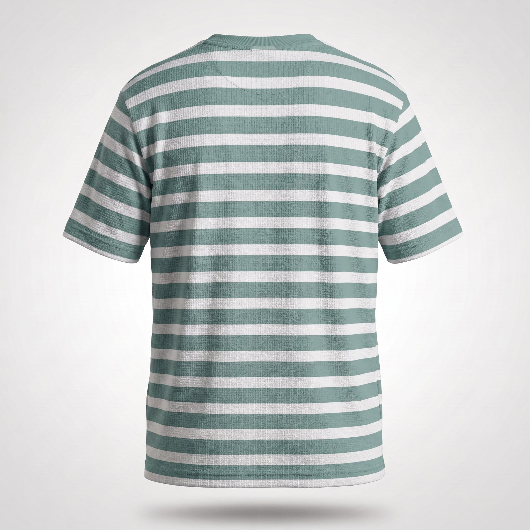 Misto Striped Tee Sage