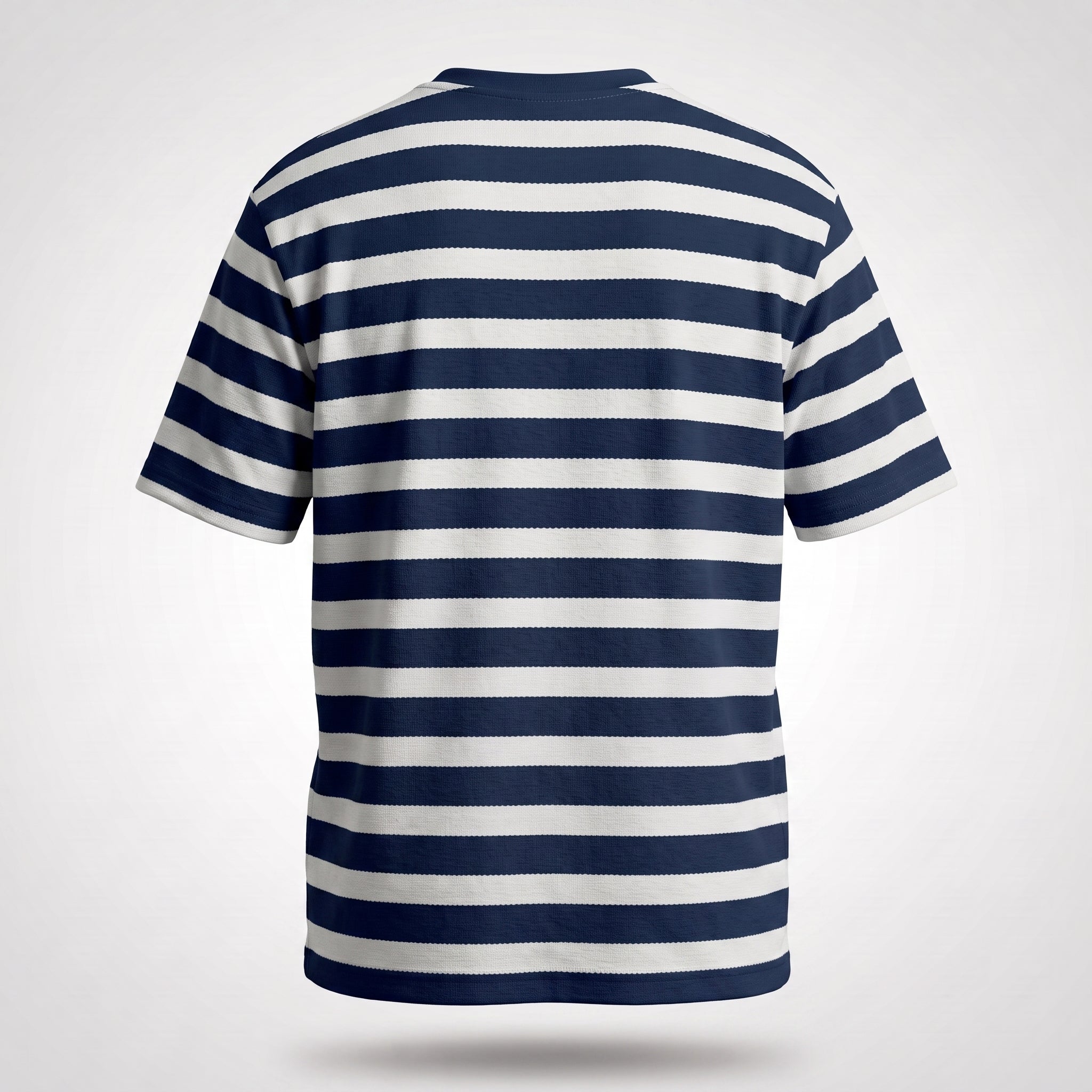 Misto Striped Tee Navy
