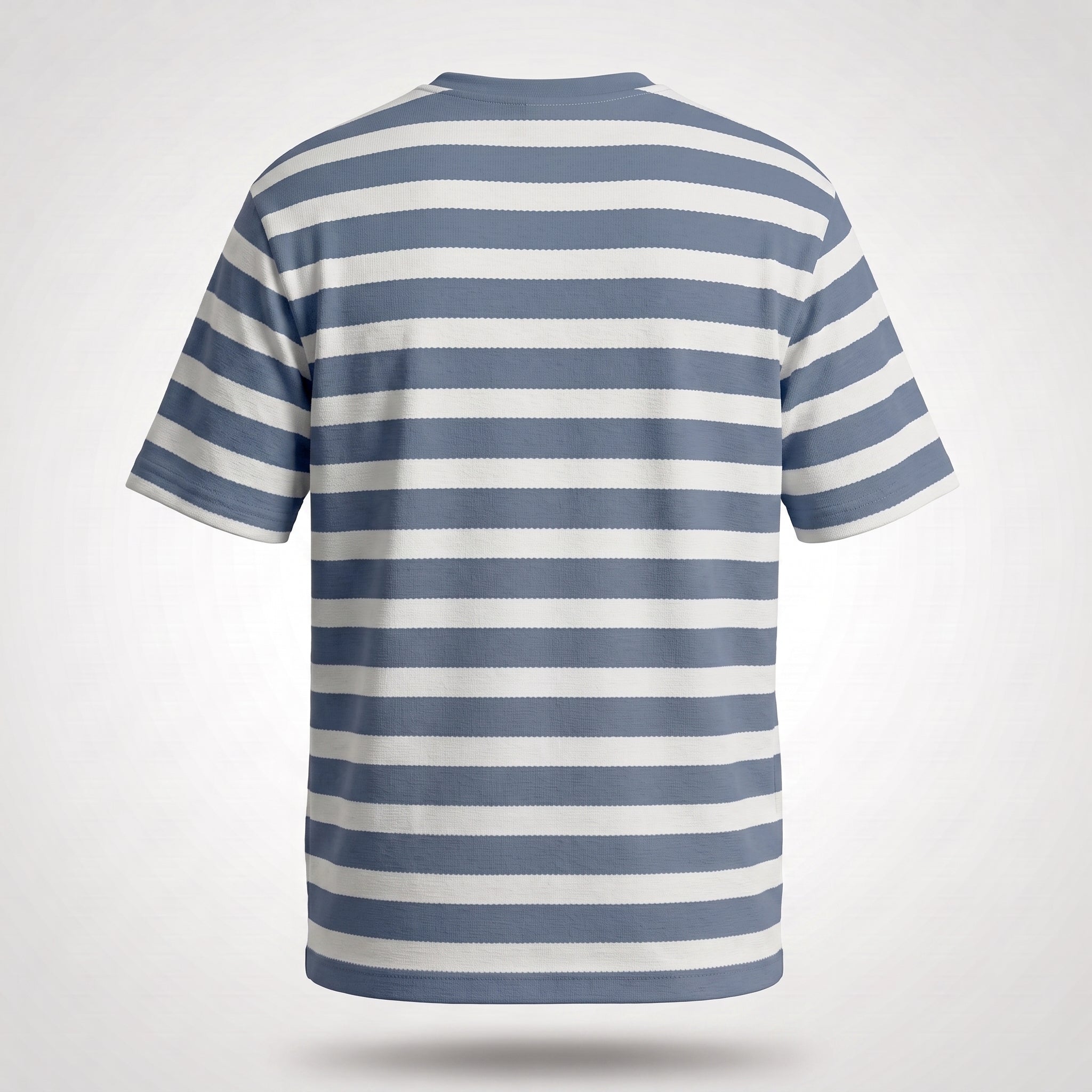 Misto Striped Tee Blue