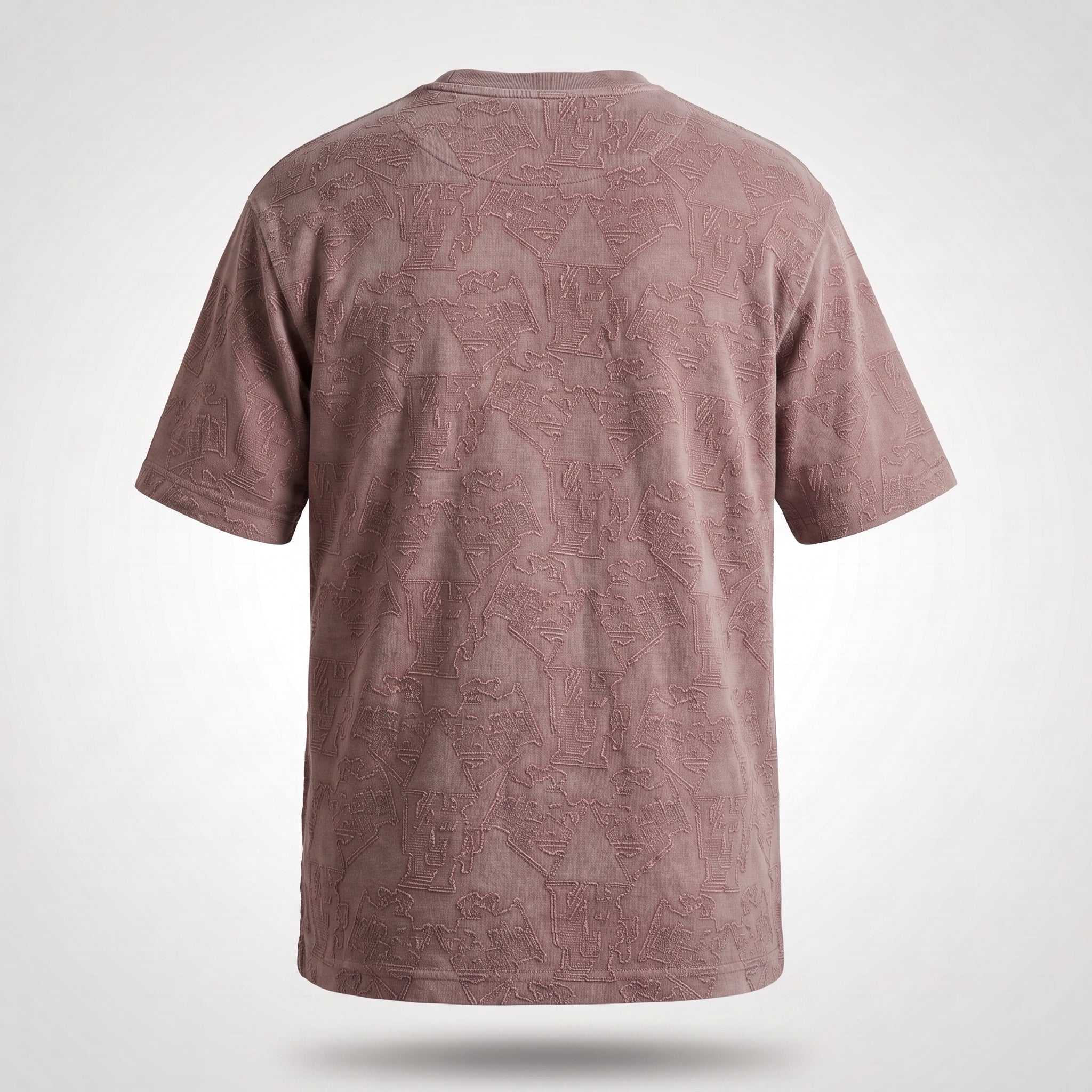 Textured Jacquard Tee (Mauve)