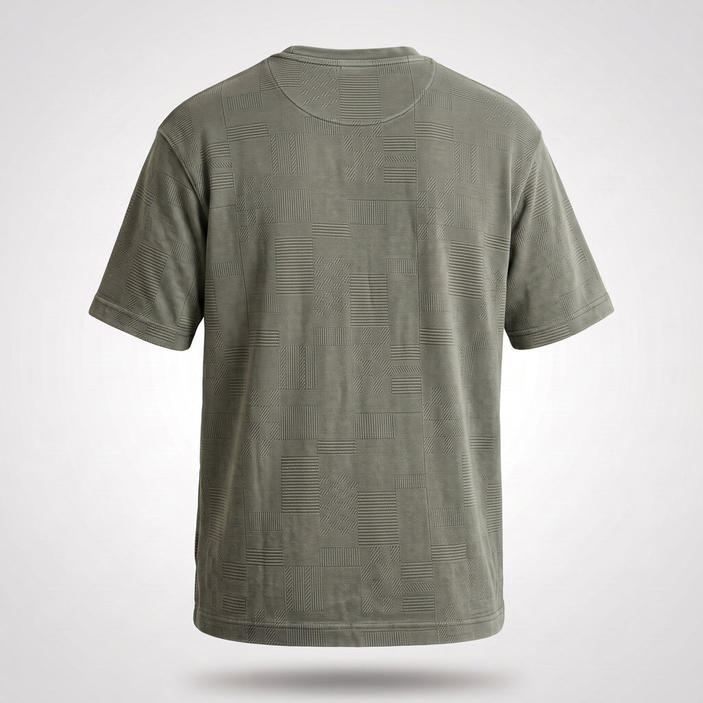Textured Jacquard Tee (Sage)