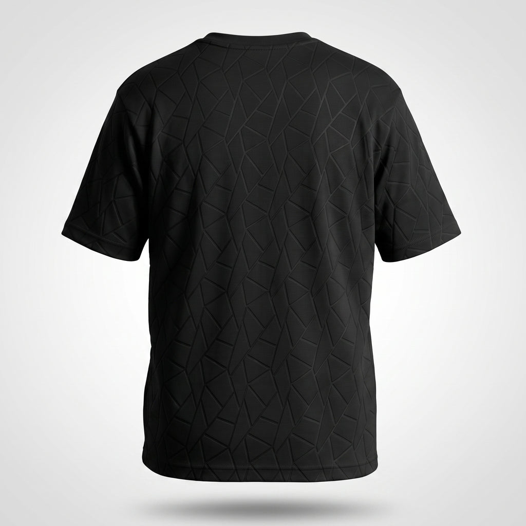 Geometric Tee Black