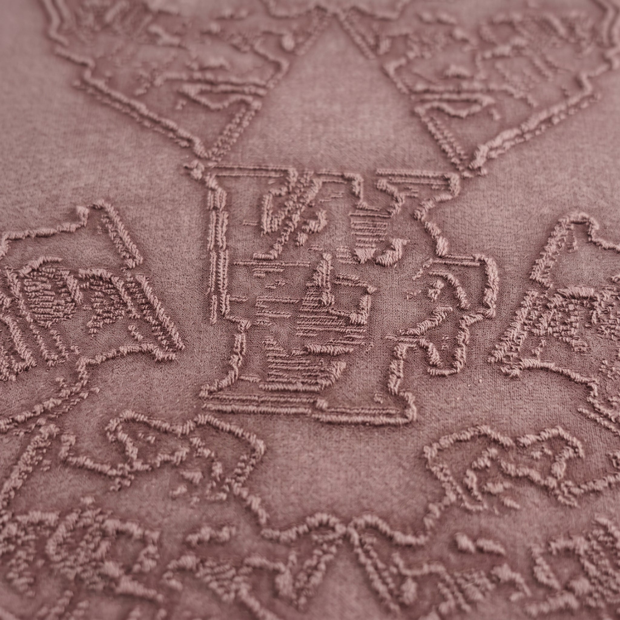 Textured Jacquard Tee (Mauve)