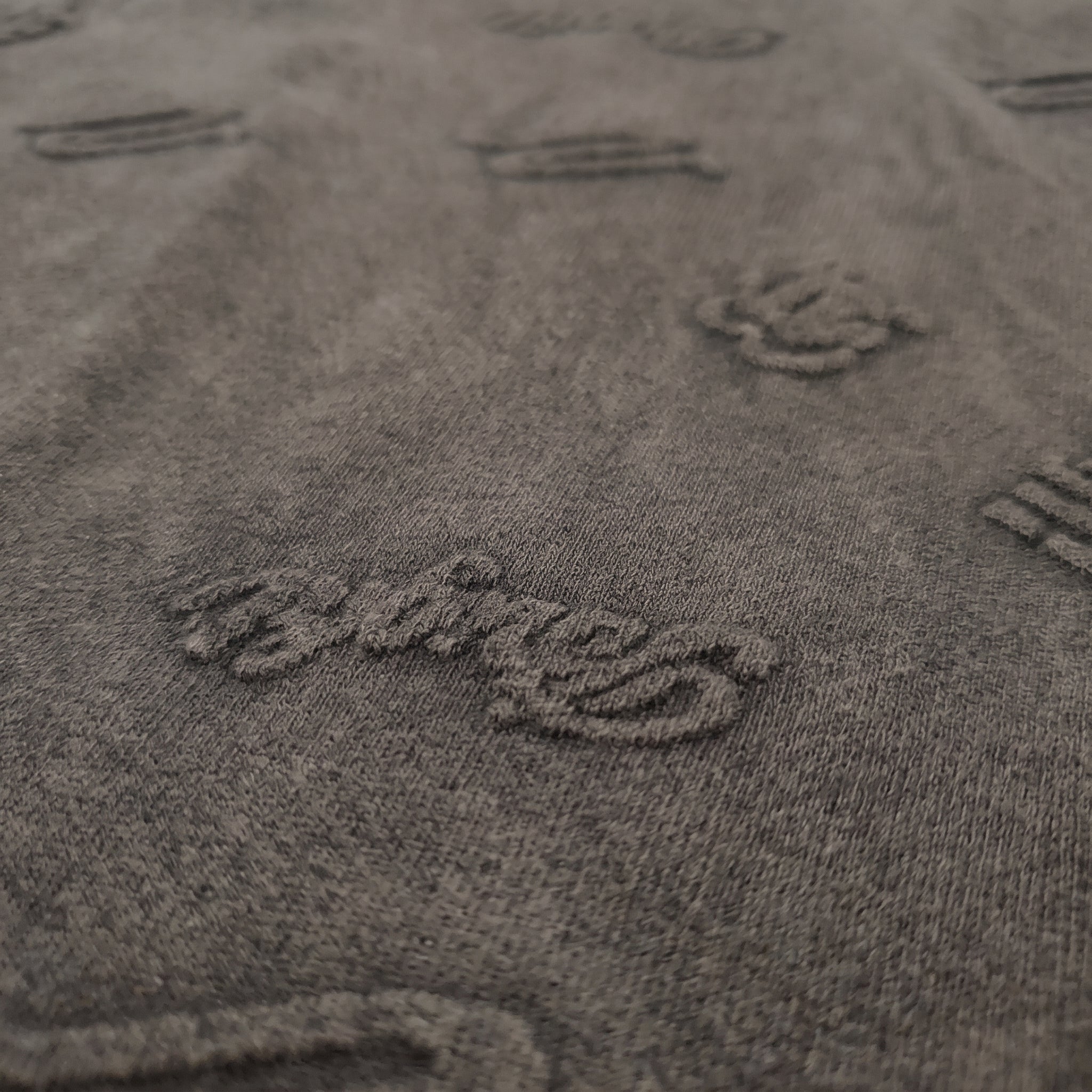 Textured Jacquard Tee (Charcoal)