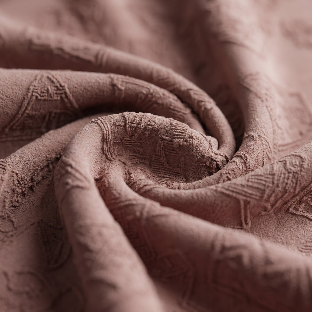 Textured Jacquard Tee (Mauve)