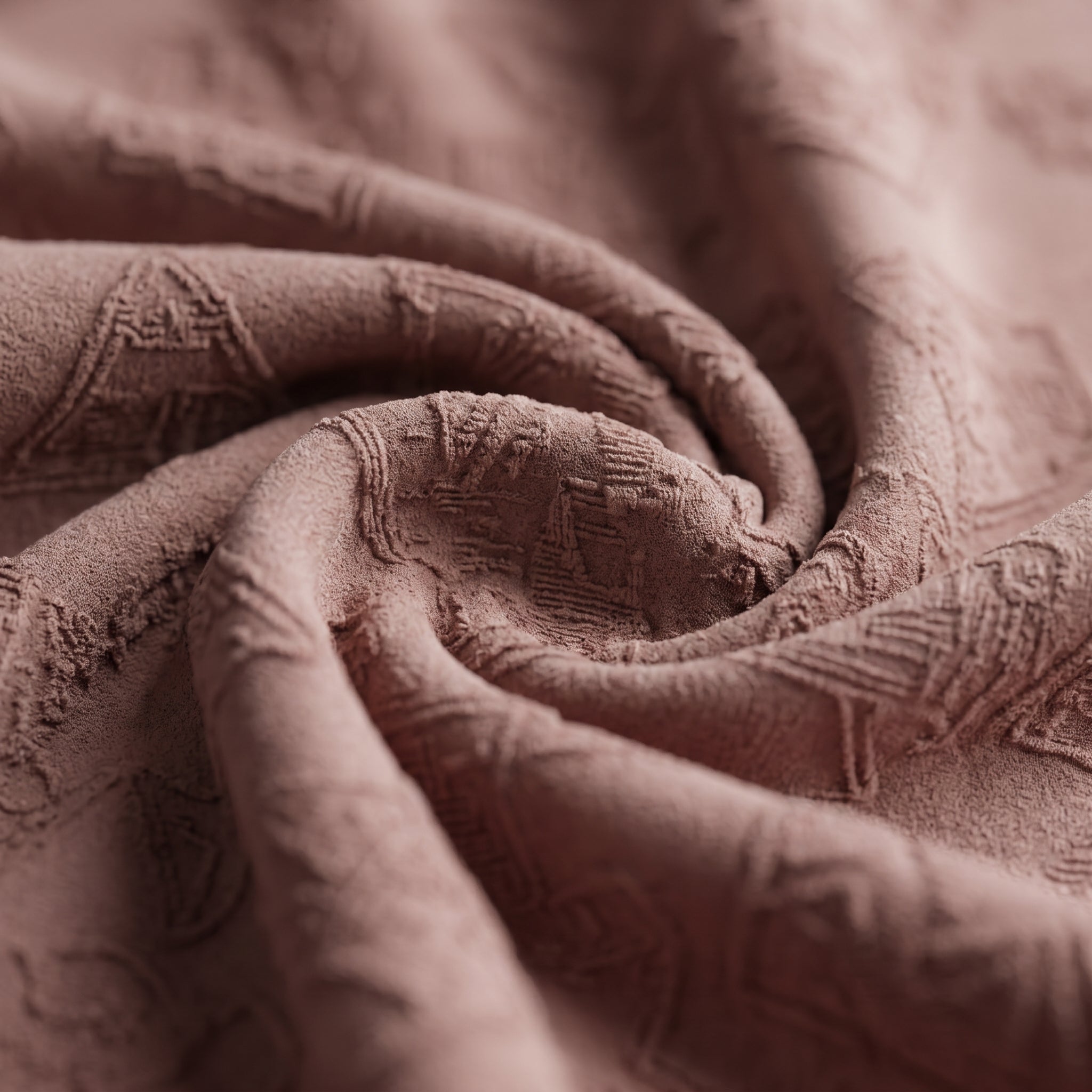 Textured Jacquard Tee (Mauve)