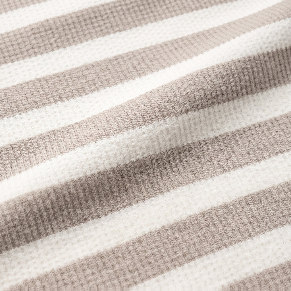 Misto Striped Tee Taupe
