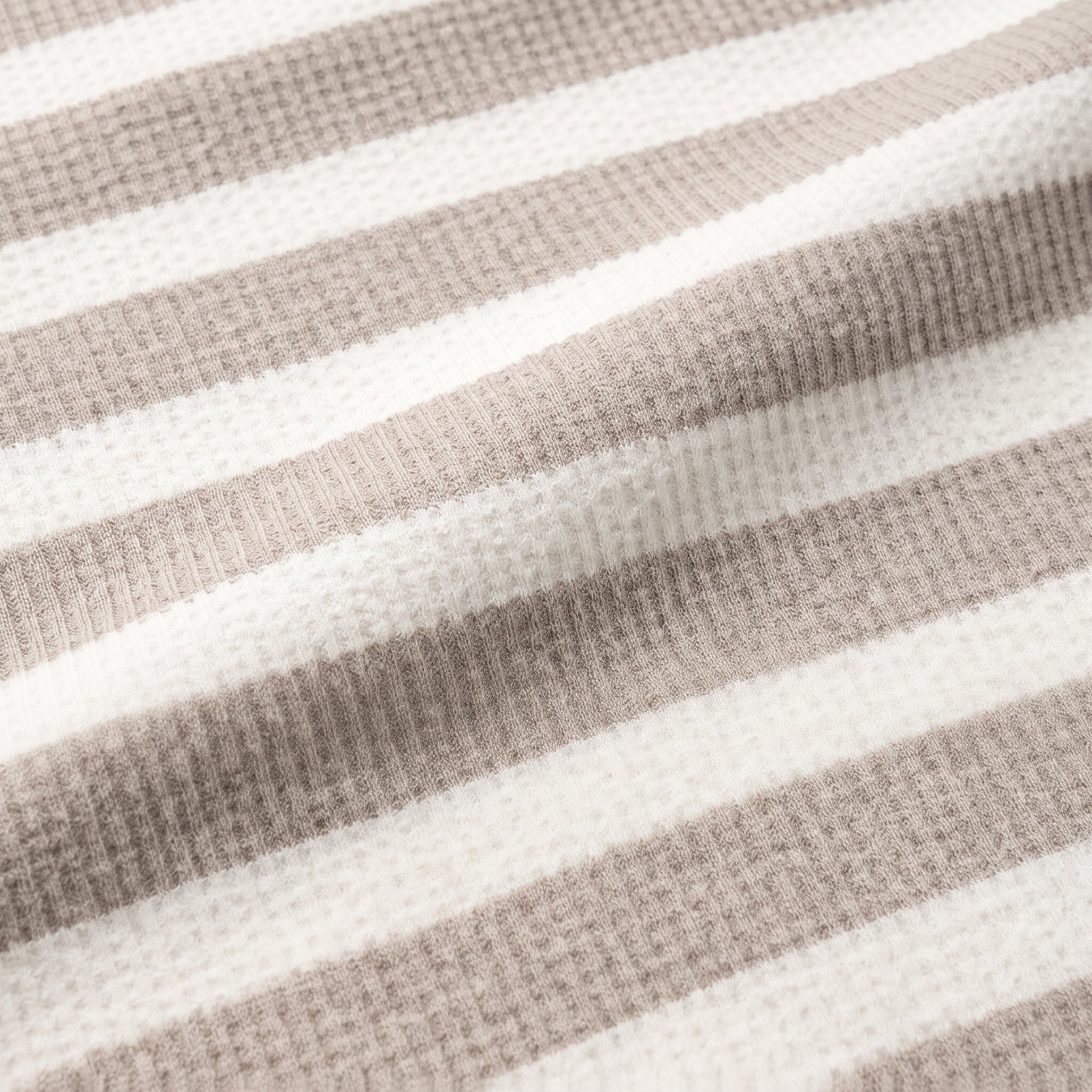 Misto Striped Tee Taupe