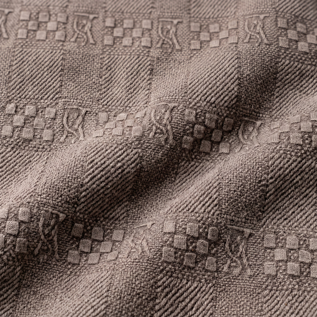 Textured Jacquard Tee (Taupe)