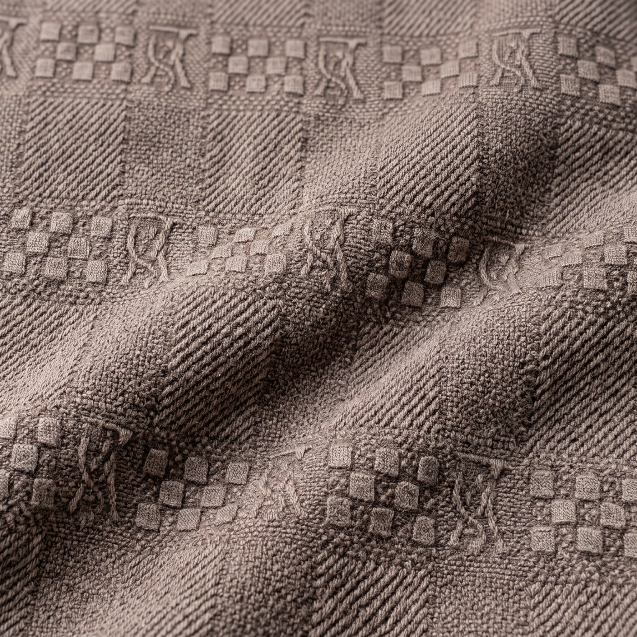 Textured Jacquard Tee (Taupe)