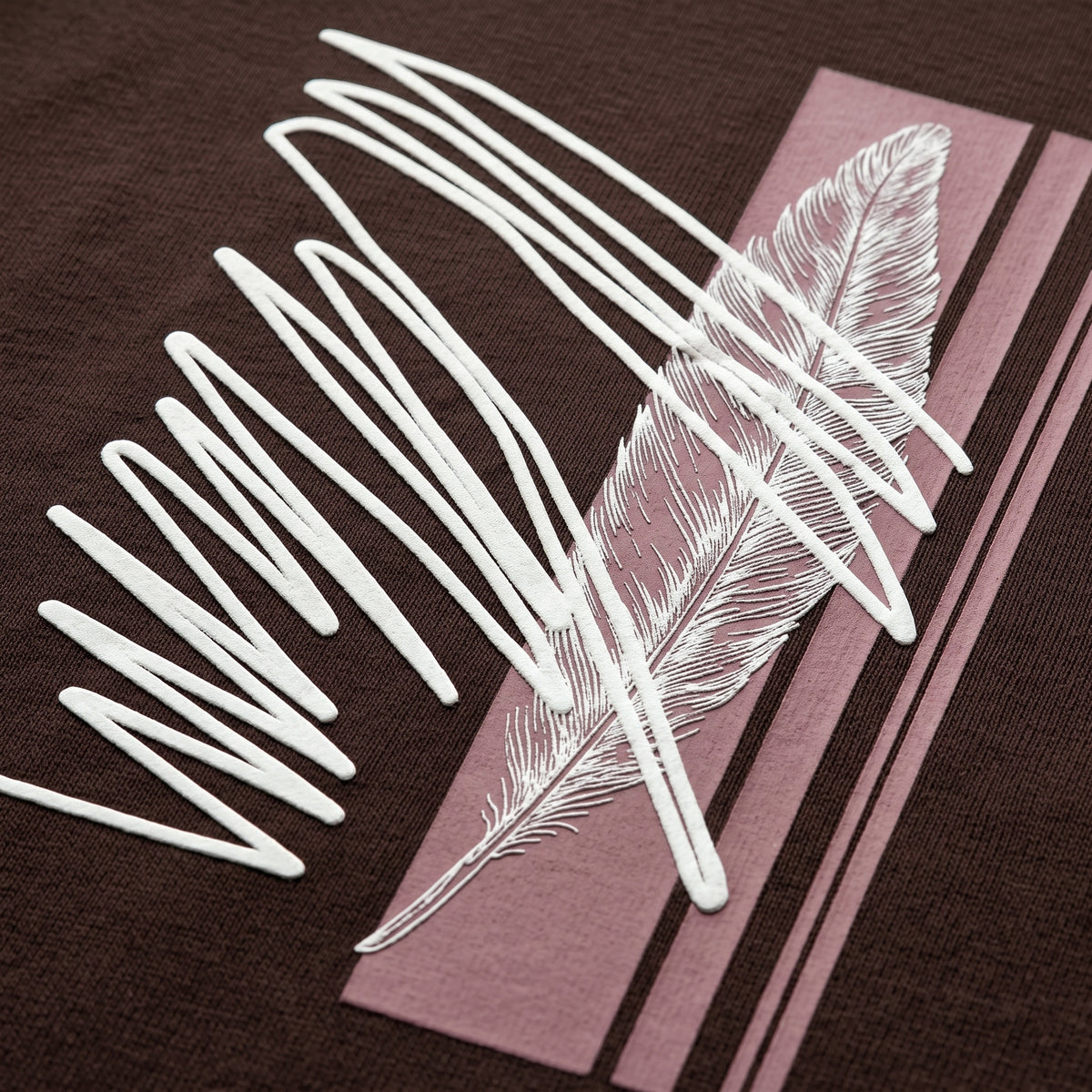 Feather Abstract Tee