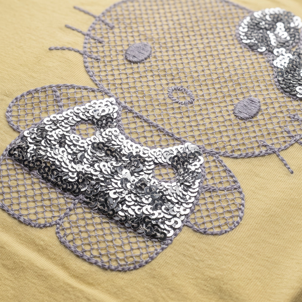 Sequined Kitty Yellow