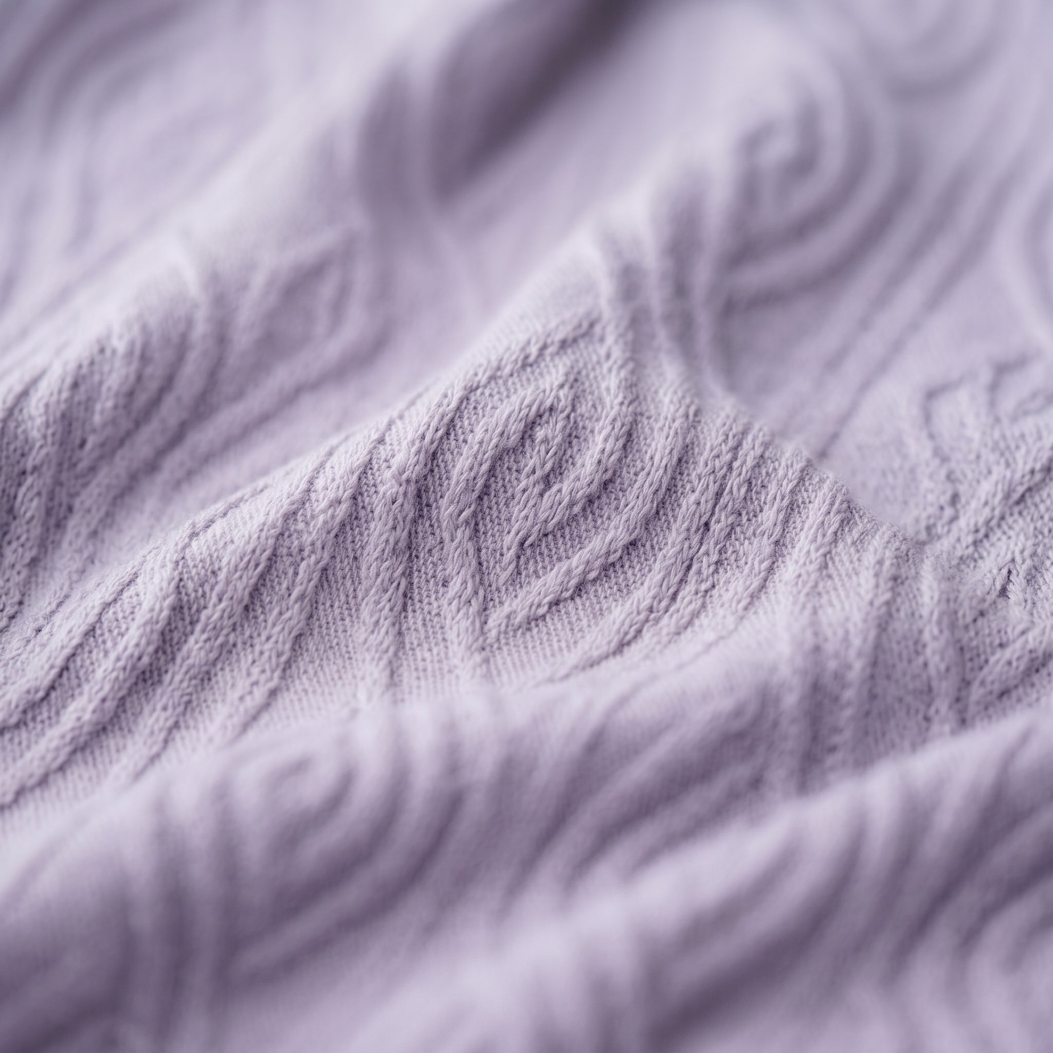 Textured Knit Tee (Lavender)