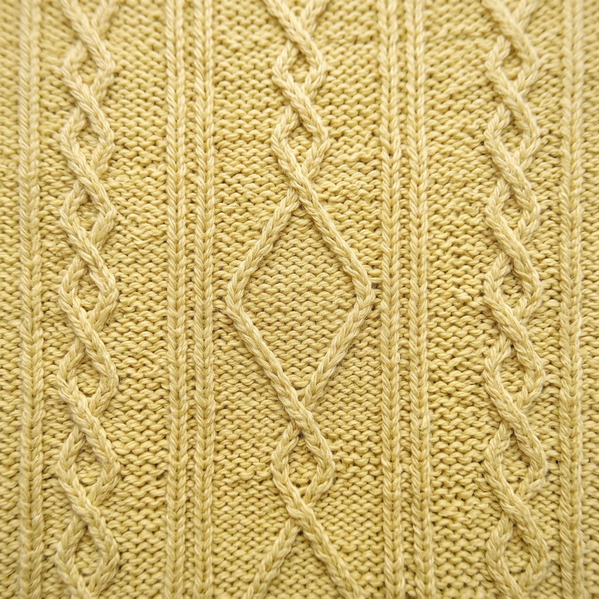 Textured Knit Tee (Mustard)