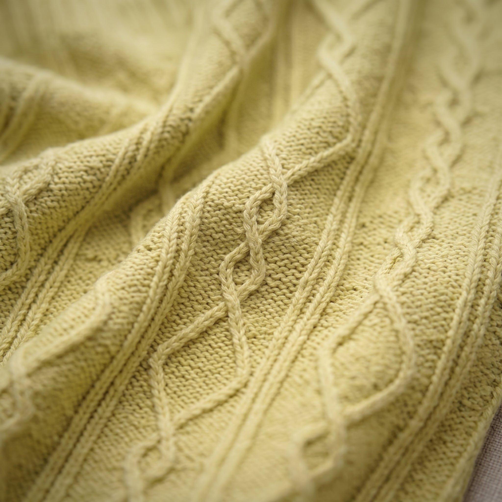 Textured Knit Tee (Mustard)