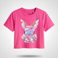 Geometric Bunny Hot Pink