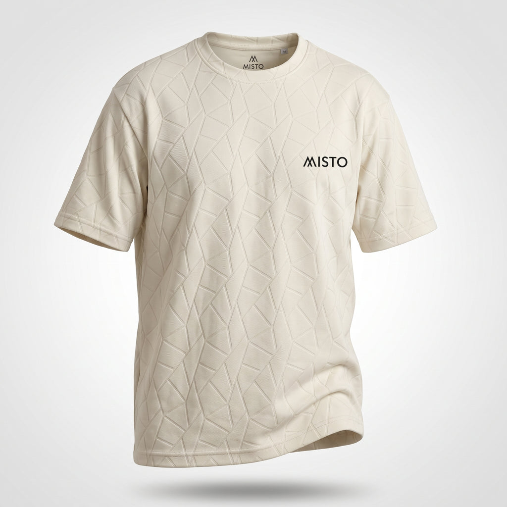 Geometric Tee Off-White