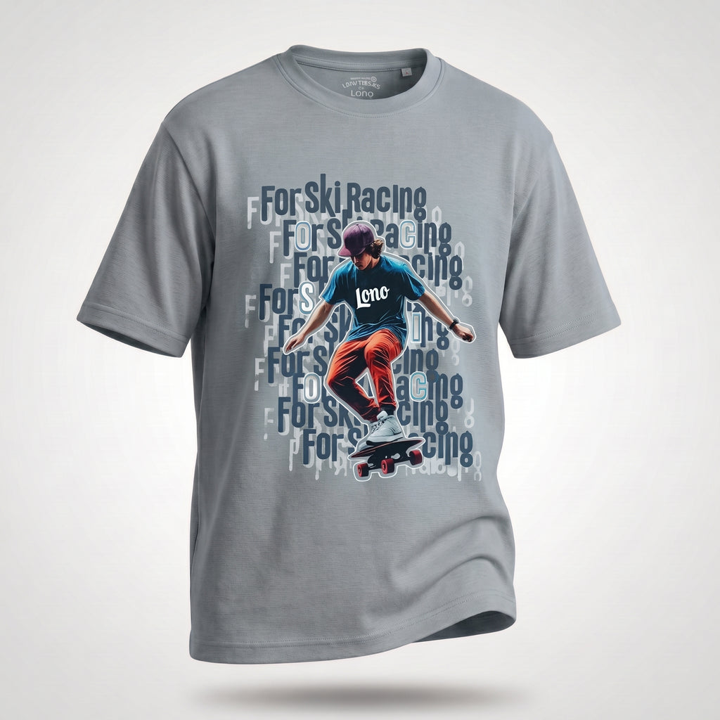 Skater Typography Grey