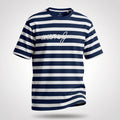 Misto Striped Tee Navy