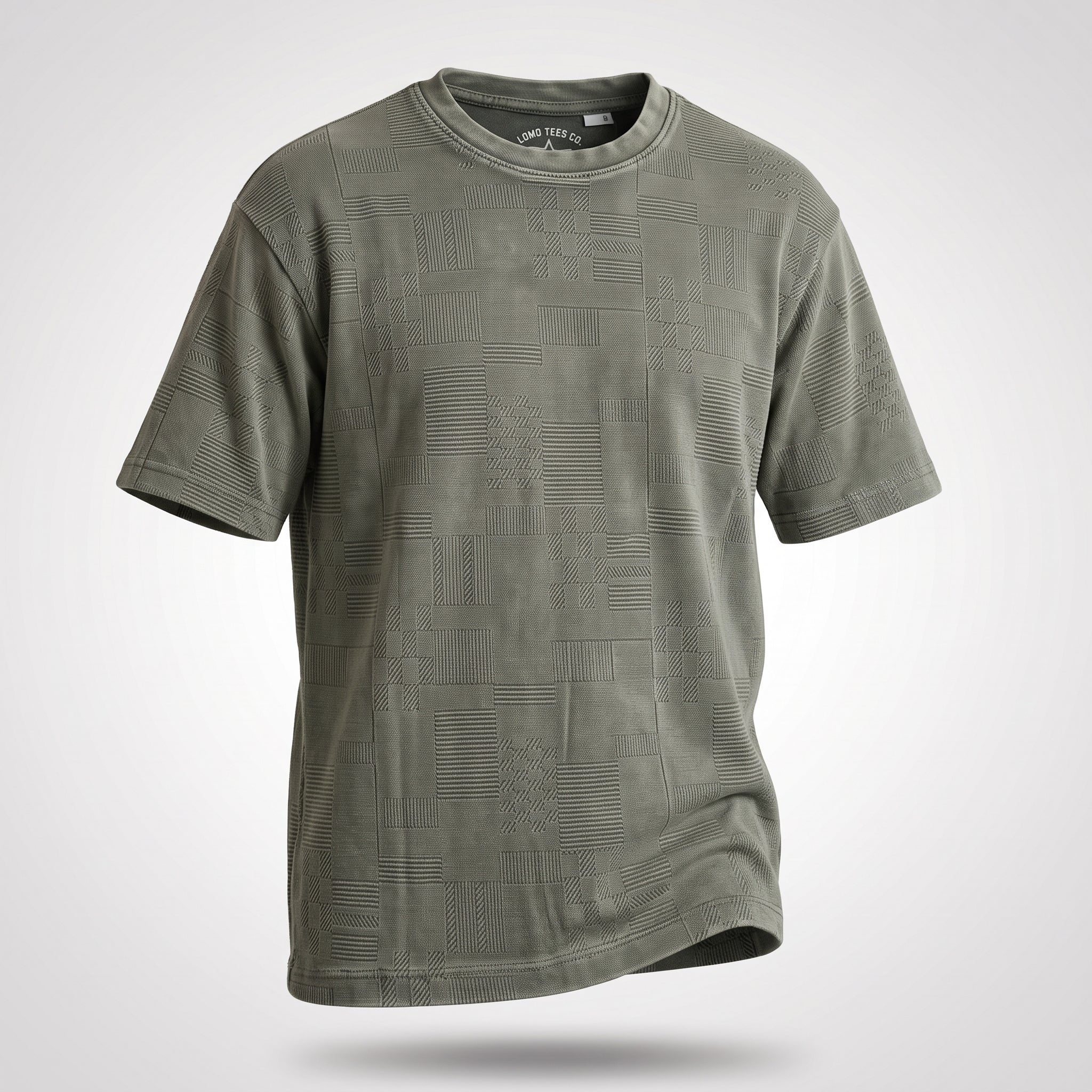 Textured Jacquard Tee (Sage)