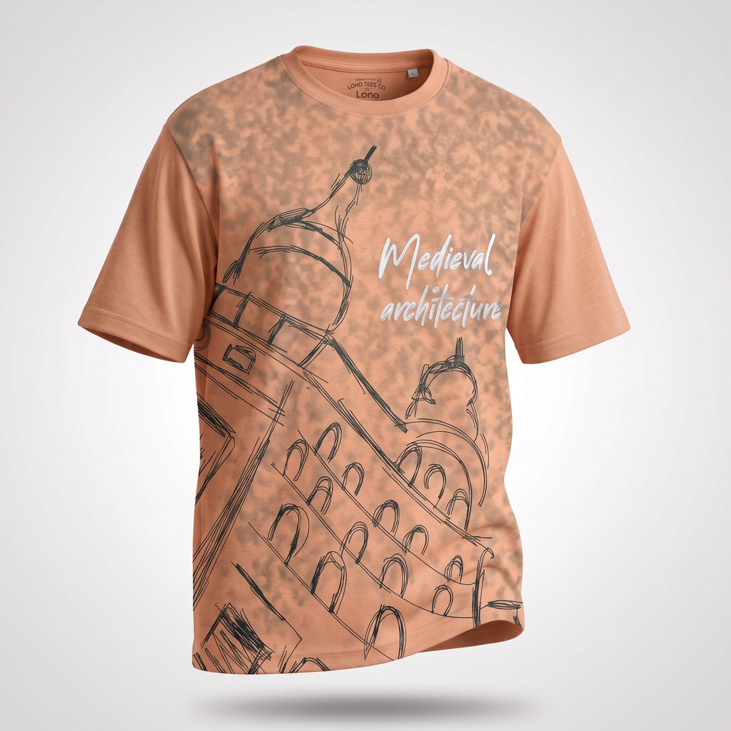 Medieval Architecture Graphic Tee