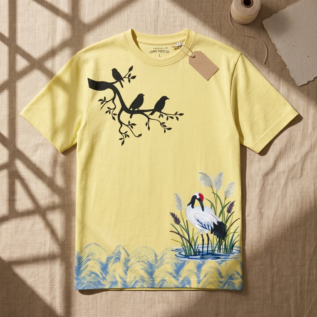 Crane Nature Yellow
