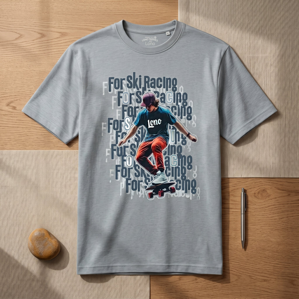 Skater Typography Grey