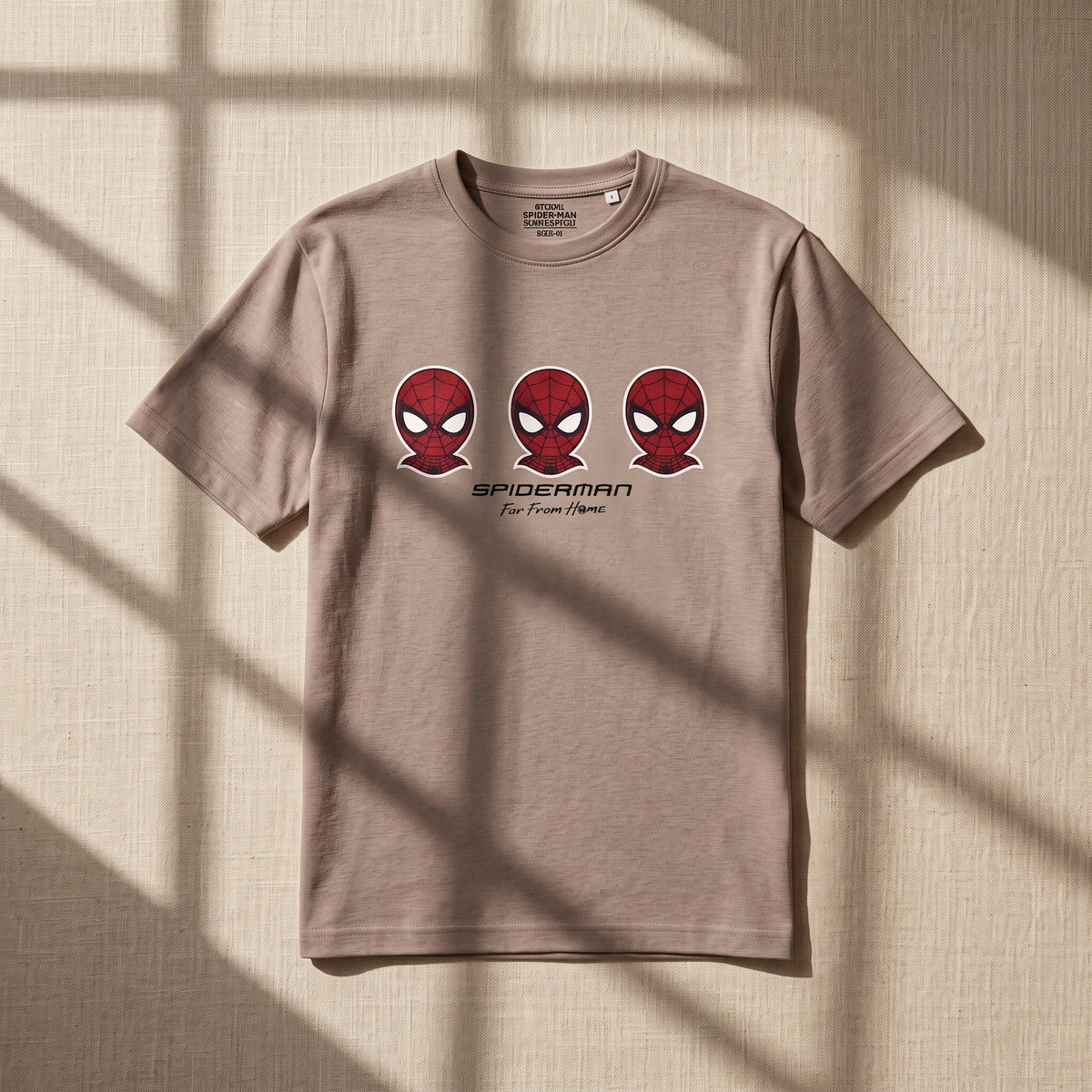 Spiderman Taupe Tee