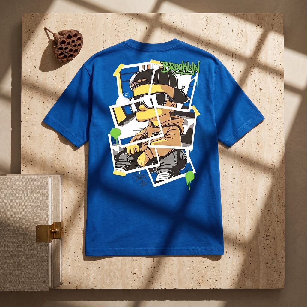 Simpsons Blue Tee