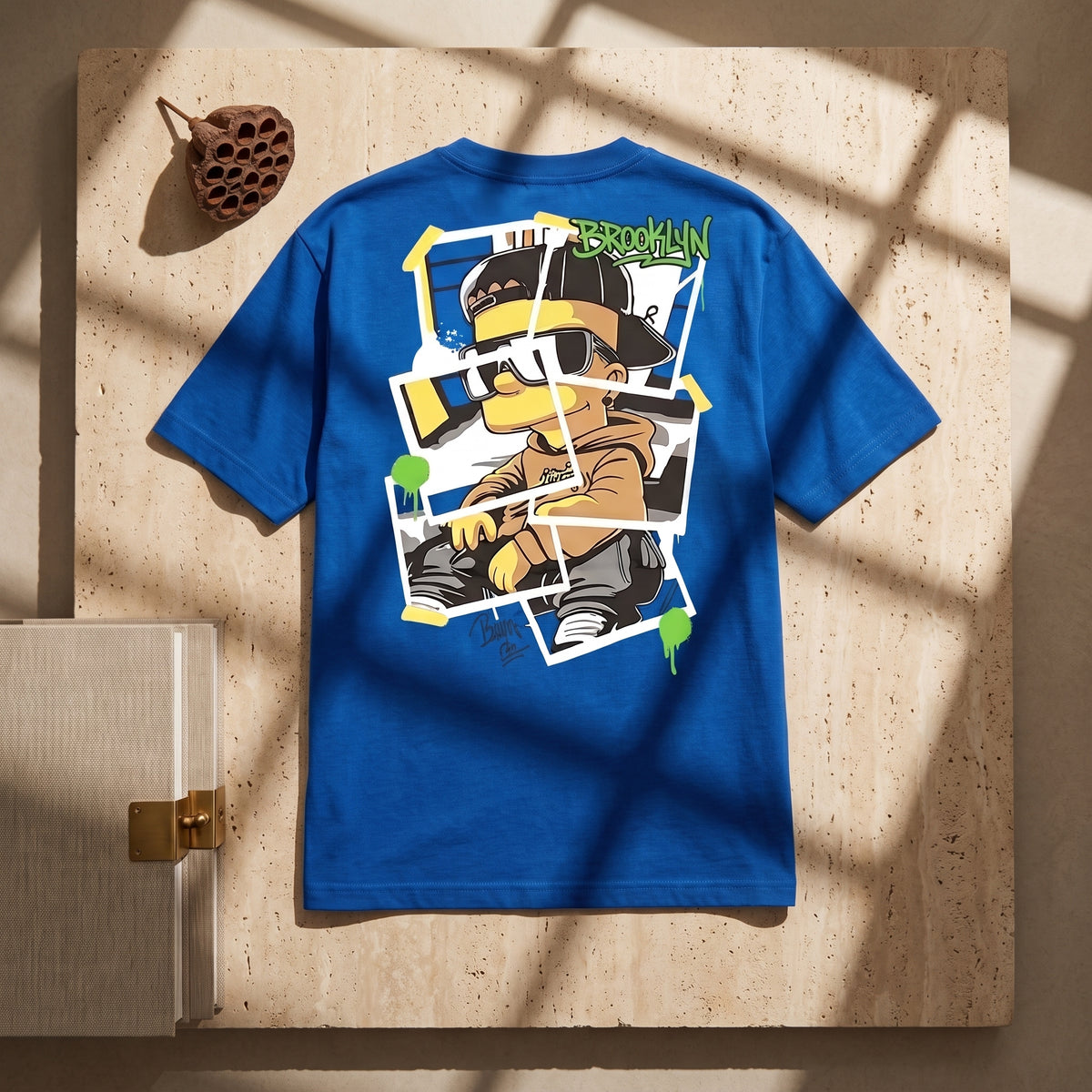 Simpsons Blue Tee