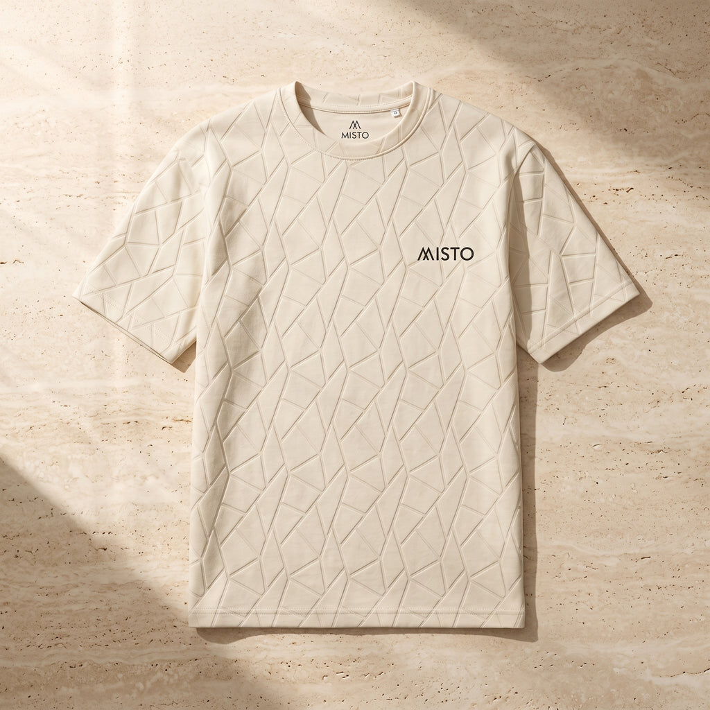 Geometric Tee Off-White