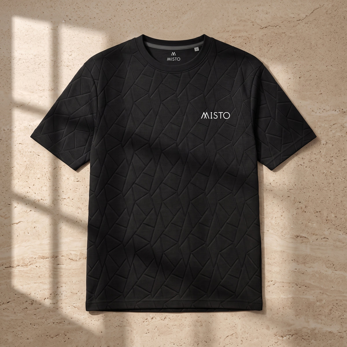 Geometric Tee Black