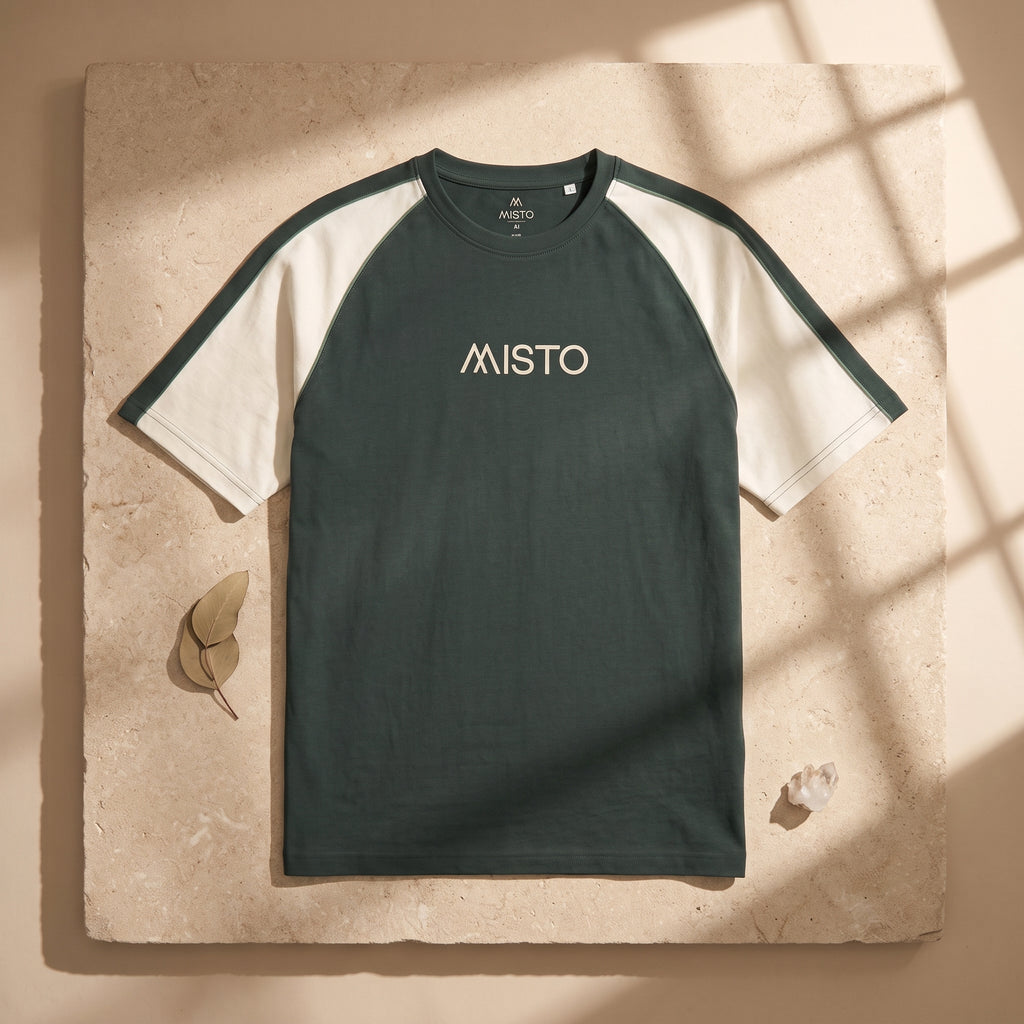 Misto Raglan Sport (Green/White)