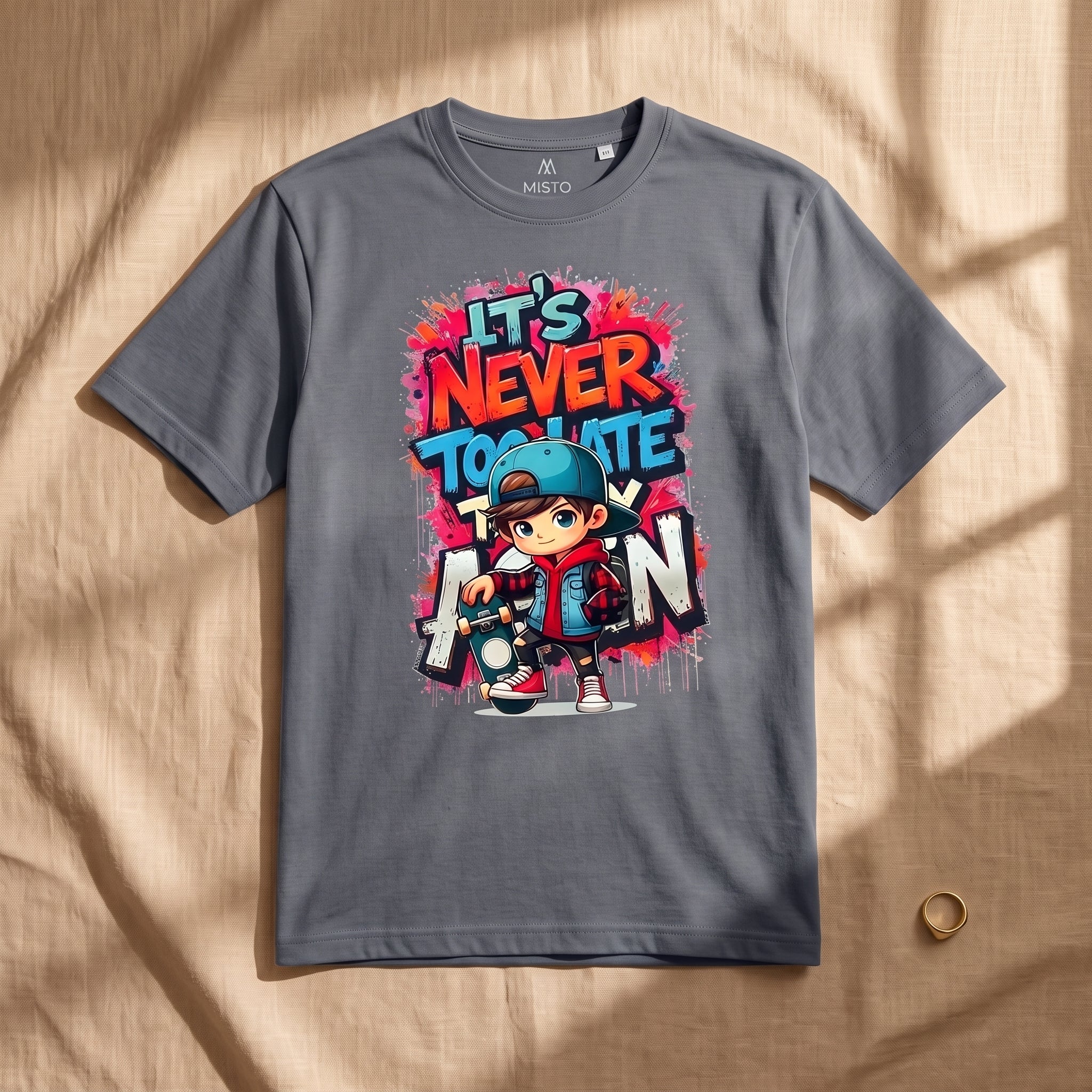 Never Too Late Graphic Tee