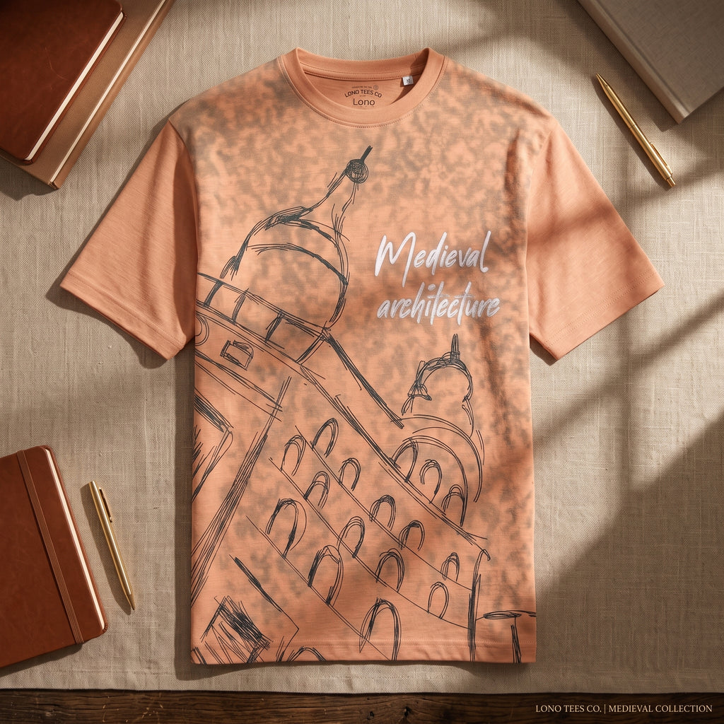 Medieval Architecture Graphic Tee