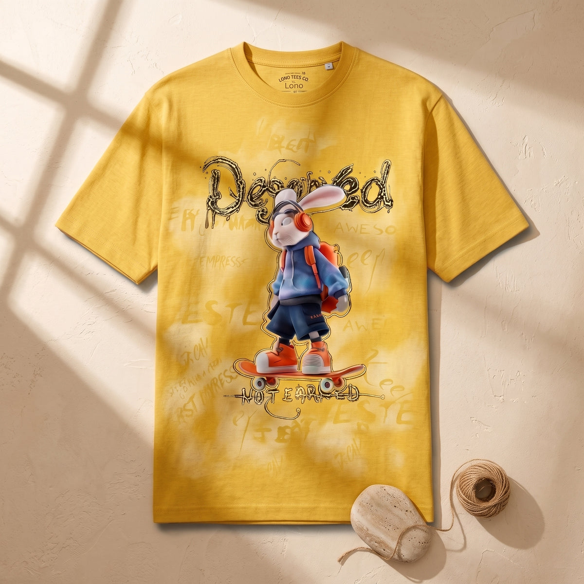 Skater Bunny Graphic Tee