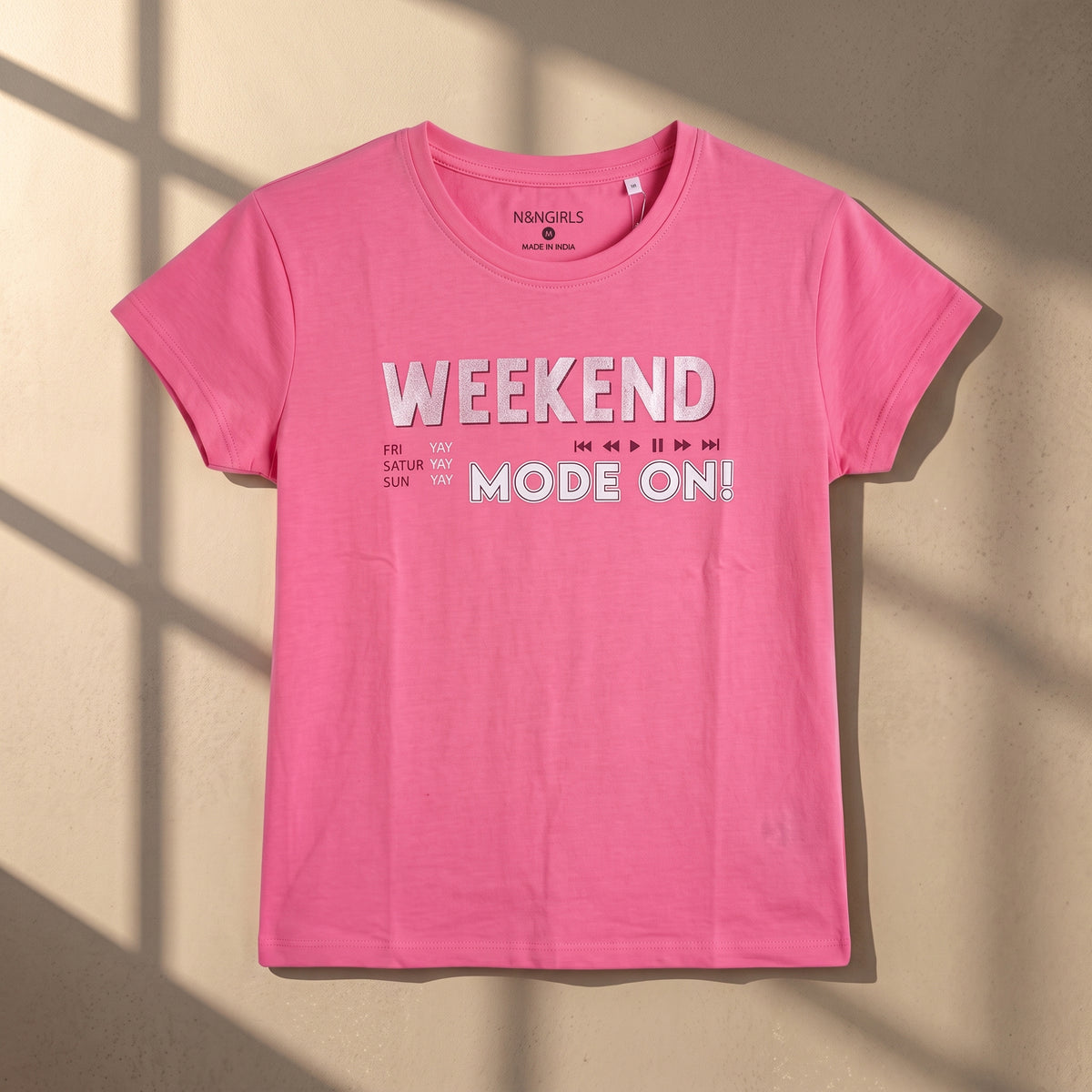 Weekend Mode On Pink