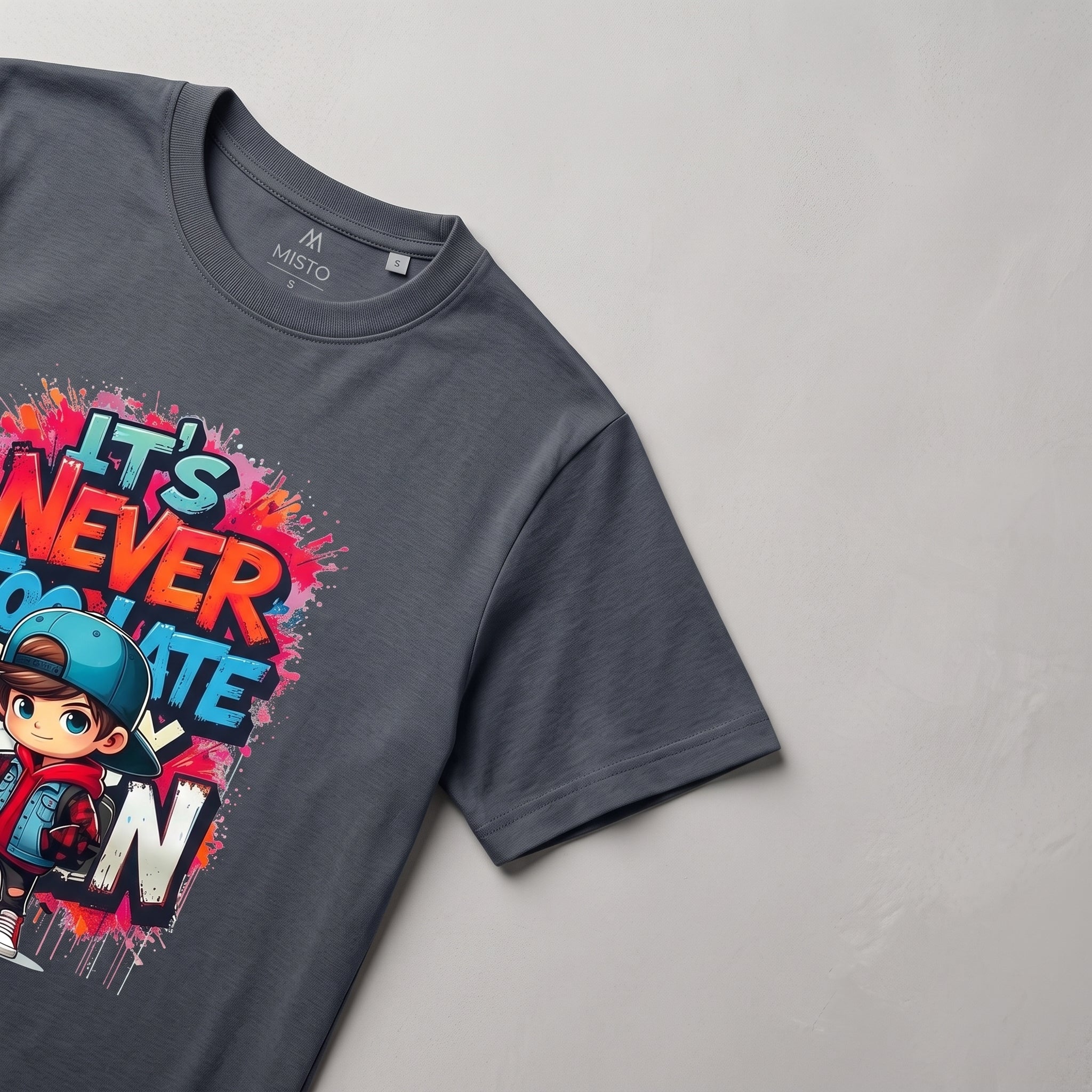 Never Too Late Graphic Tee